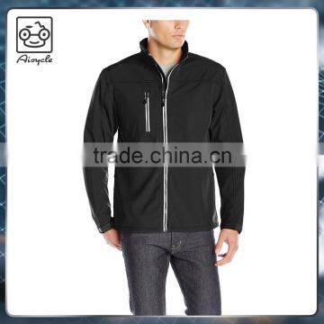 Jacket Without Hood Solid Color Jacket Cargo Biker Jacket for Man photo-3