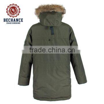 Mens Down Parka for Winters With Fur photo-2
