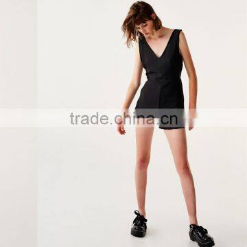 2017 Sexy Deep V-neck in Back and Front , Women Lace Back Jumpsuit photo-2