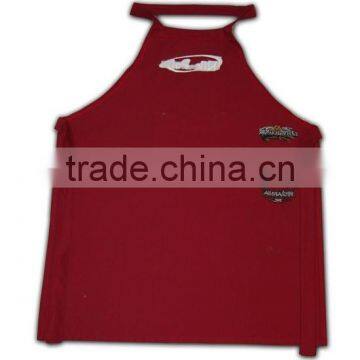 2015 Design Wholesale Promotional Solid Color Disposable Red Apron photo-6
