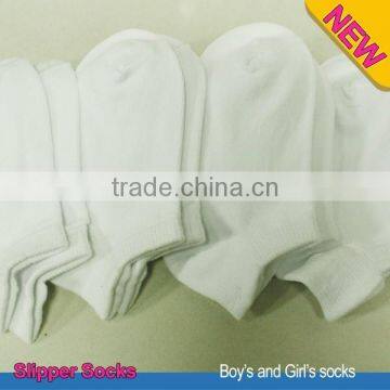 White slipper socks designs for girls school cotton solid slipper socks in socks