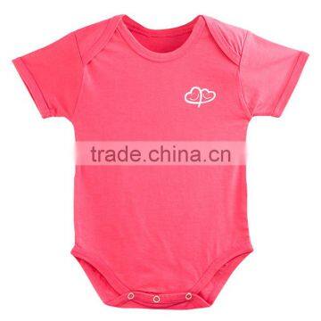 Wholesale Summer Comfortable Short Sleeve Baby Bodysuit photo-3