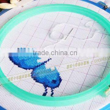 24 Plastic Hand Embroidery Cross Stitch Hoops photo-2
