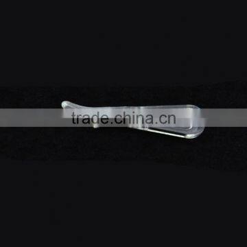 4.0*0.9*0.35cm Cheap U-shape Garment Accessory Transparent Plastic Clips for Packing photo-5