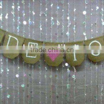 Bride To Be Burlap Banner *country Chic Bridal Shower/wedding Decoration photo-3