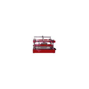 Round Manual Silk Screen Printing Machine