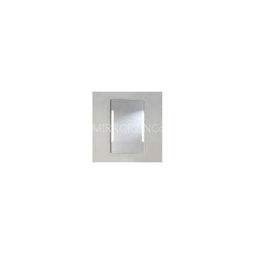 Vacuum Coating Clear Aluminium Mirror Glass 6mm ISO With Double Paint