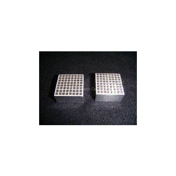 crystal array assembly and coating