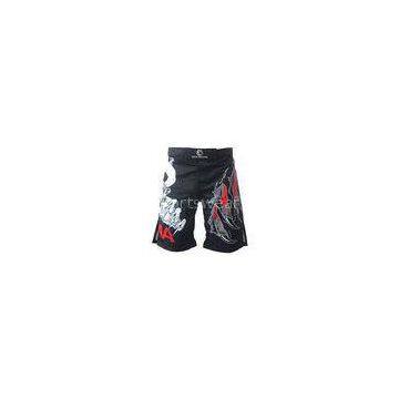 Printed Bad Boy Fight Shorts , MMA Spandex Fight Shorts With Custom Logo