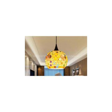 Bohemia shell lamp cover door single pendant light restaurant