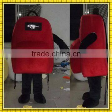 cheap adult schoolbag mascot costume