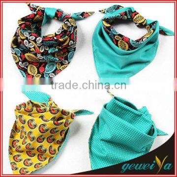 45cm*45cm*65cm Double-Side Printed Cotton Baby Bandanas