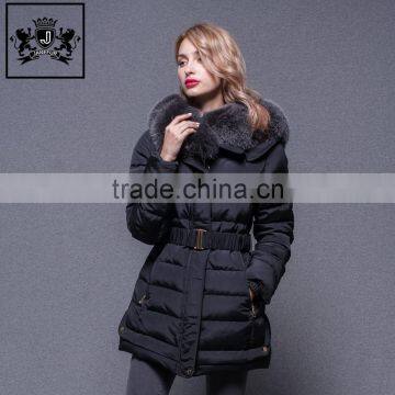 Beautiful Western Custom Fit Overcoat Women Fashion Padded Down Jacket for Winters