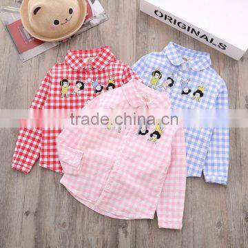 Kids Toddler Clothes Baby Girls Clothing Cartoon Girl Print Long Sleeve shirts Casual Blouse Tops Children's Clothing