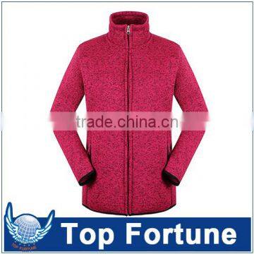 women's winter red jacket ,leisure jacket sportswear ,OEM high quantity professional jacket factory .