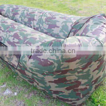 Outdoor Air Filling 3 Season Beach Air Lounger Inflatable Bed Sleep Air Sofa photo-4