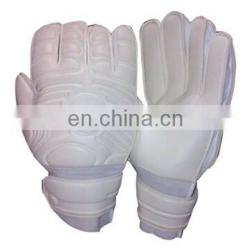 Goalkeeper Gloves in White & Black Color