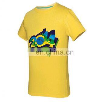 2014 Brazil World Cup custom printing men's T-shirt wholesale