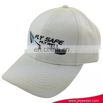 Cheap promotion sport custom 6 panel embroidery baseball hats white simple cap hat