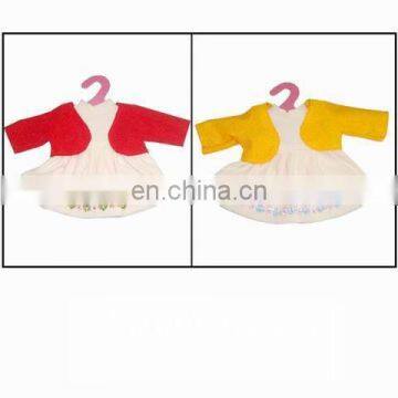 New 16 inch doll clothes hangers wholesale