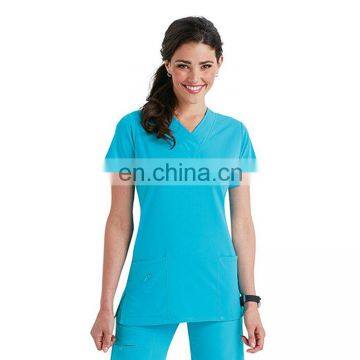 Scrubs Tops New Fashion Hospital Uniform for Doctor
