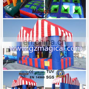 kids inflatable fashion shooting games inflatable functional commercial toys