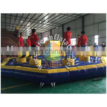 New inflatable sweeper game,inflatable wipe out