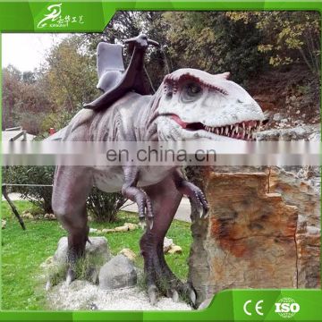 Ourdoor Electronic Game Machine Used Amusement Dinosaur Rides