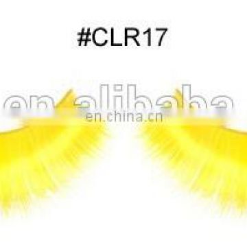 party carnival halloween wholesale fashion colorful yellow False Eyelash E-0023