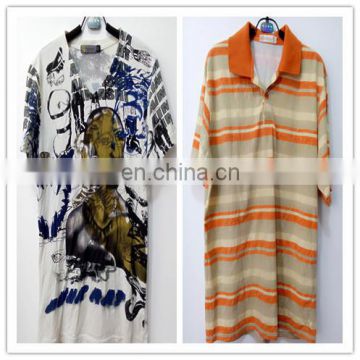 used clothes for sale in korea t-shirt collar types factory overstock