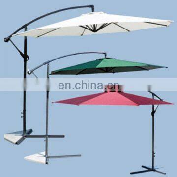 Striated Beach Umbrella With Tilt