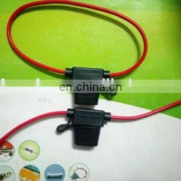 Blade inline Car Fuse Holder with cover safeguard