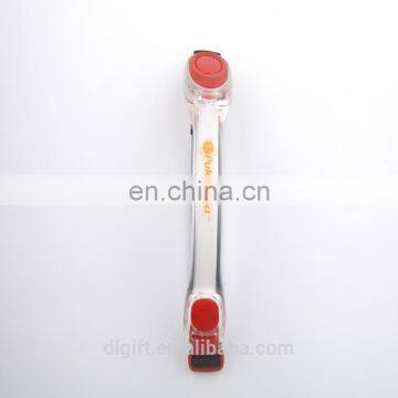 Customized led light reflective flashing armbands for sale