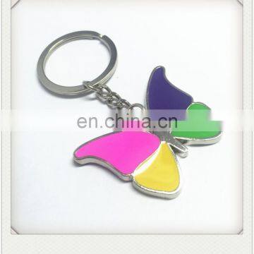 New fashion butterfly shape keychain nickel free