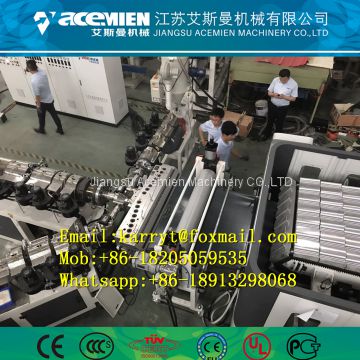 Plastic roof sheet machine