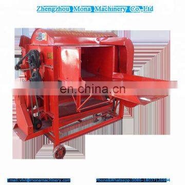 Small portable wheat thresher machine, wheat thresher