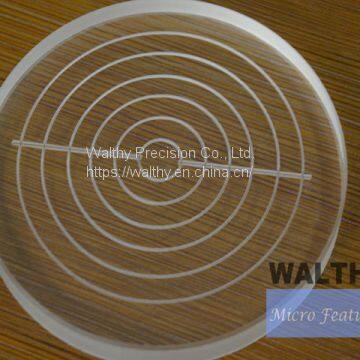 Vacuum Chuck of Quartz or Ceramics With Custom Vias Distribution From 10um to 1mm photo-3