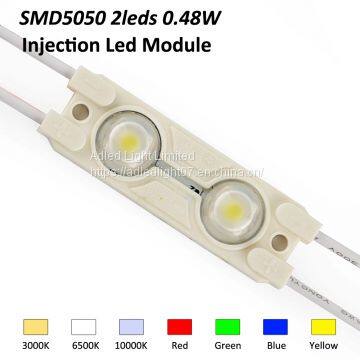 SMD5050 2leds Aluminium Base IP65 Injection Ads Led Signage Light photo-2
