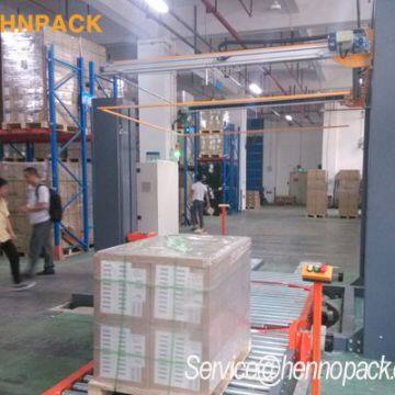 Hennopack-online Turntable Pallet Wrapper With Top Cover Machine photo-4