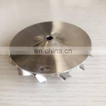 B03G 54.87/70.98mm 7+7 Blades High Performance Turbocharger Milling/aluminum 2618/billet Compressor Wheel
