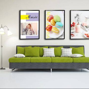 New LED Ultra Thin Round Corner Magnetic Absorption Light Box Aluminum Alloy Advertising Frame Catering Light Box Billboard Display Frame photo-2