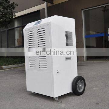 158L/Day Portable Armrest Metal Dehumidifier Industrial