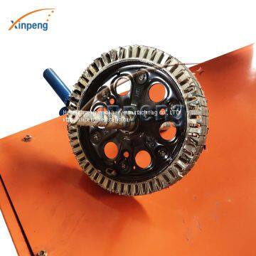 Xinpeng Waste Electric Bicycle Rear Wheel Copper Extracting Machine photo-4