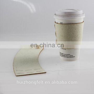 Coffee Sleeve For Hot Drink ,100% wool felt heat-resistant coffee cup sleeve