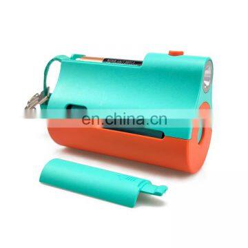 Dog Poop Waste Bag Holder Dispenser With LED Flashlight and a Roll Dog Poop Waste Bags Leak-Proof Dog Waste Bags photo-4