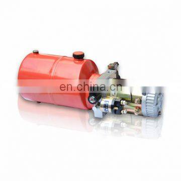 oil port M14X1.5" dc 12volt hydraulic power unit for mini lift table with gear pump