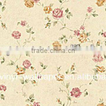 modern fashion floral wallpaper for bedroom decoration made in china papier peint