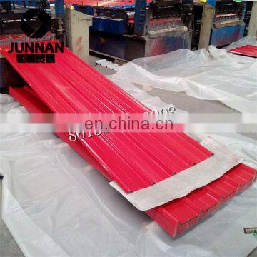 GI Corrugated Rooing Sheet 0.14mm Thk 900mm After Corrugation photo-5
