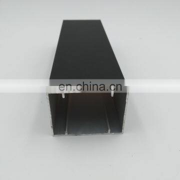 SHENGXIN Structure Black Anodized Good Surface Treatment Alu Wholesaler / T-slot Construction C Shape Aluminum Extrusion Profil photo-3