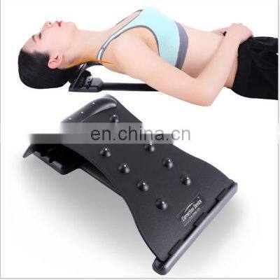 Back Stretcher Magic Lumbar Support & Household Massage Cervical Stretching Straightener Cushion for Waist (ordinary style)